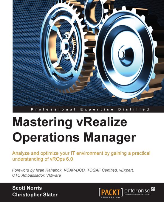Mastering vRealize Operations Manager - cover