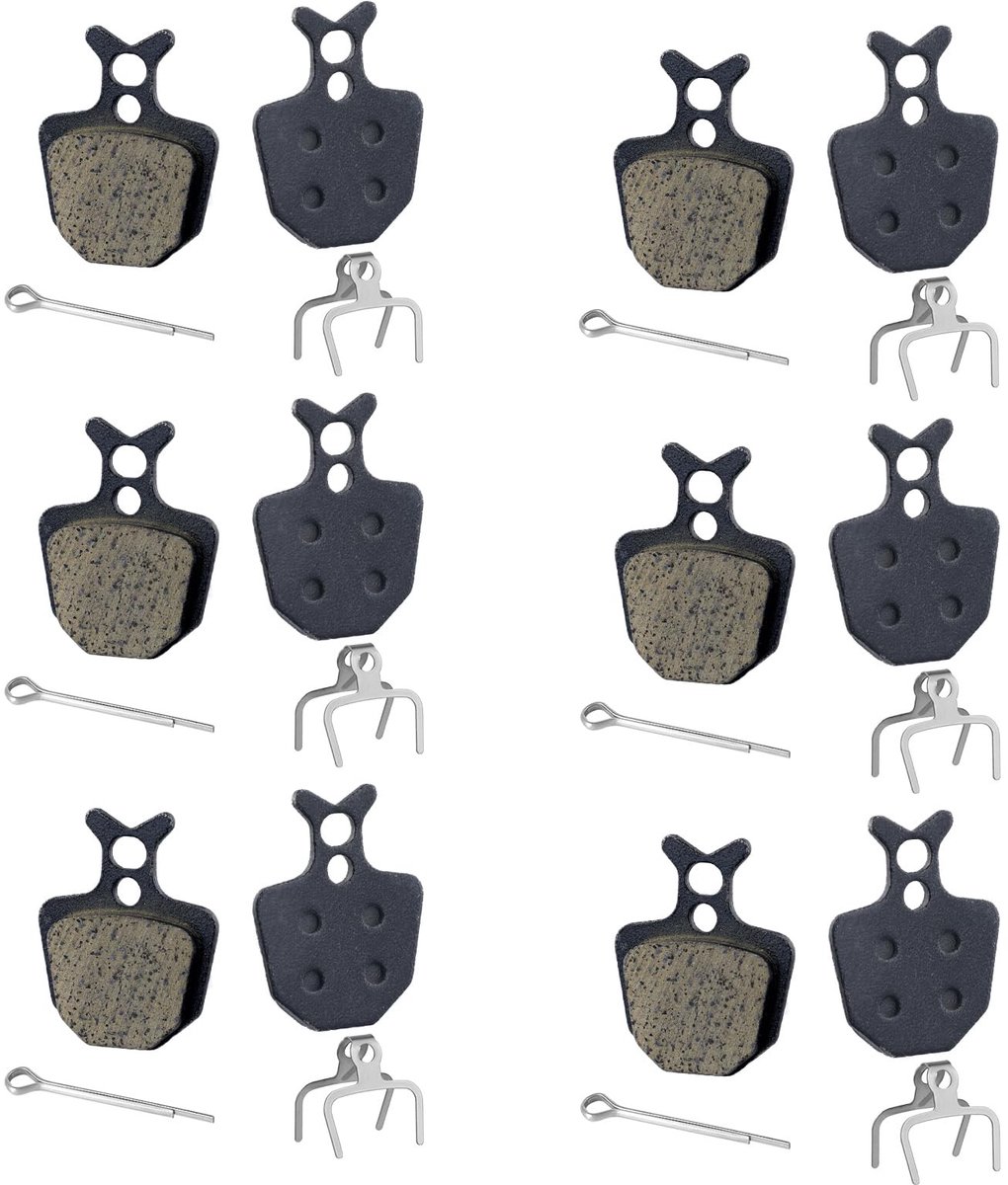 Allecto - Disc Brake Pads - Hoogwaardige Vervangingsremmen - Zwart - Remmen voor Mountainbike - Perfecte Remprestaties - Geschikt voor Giant DA6 DA...