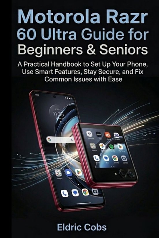 Motorola Razr 60 Ultra Guide for Beginners & Seniors - cover