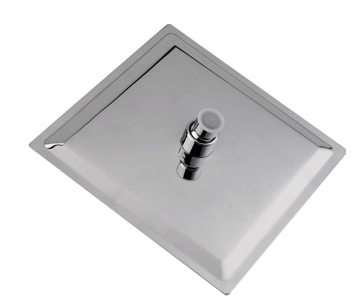 Allecto - Regen Douchekop - Ultrathin Waterfall Design - Vierkant - Luxe Doucheervaring - Ideaal voor Badkamer - 8 Inch