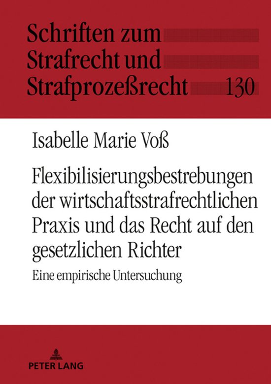 Schriften zum Strafrecht und Strafprozeßrecht 130 - Flexibi ... - cover
