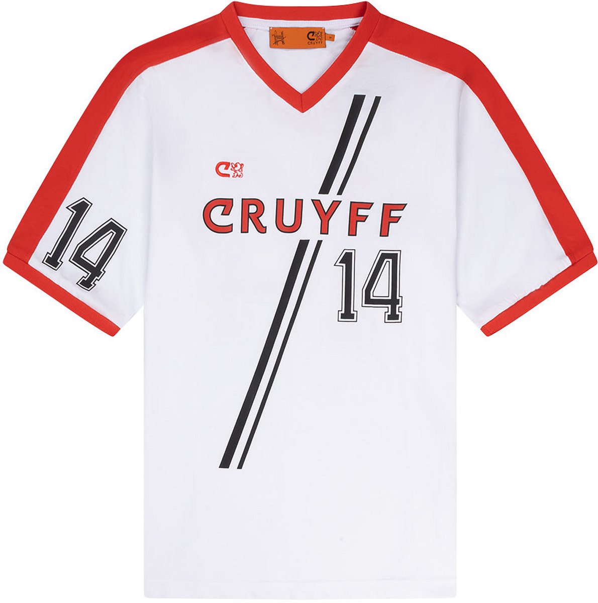 Cruyff - Washington Diplomats Retro Voetbalshirt 1980 + 14 - XXL