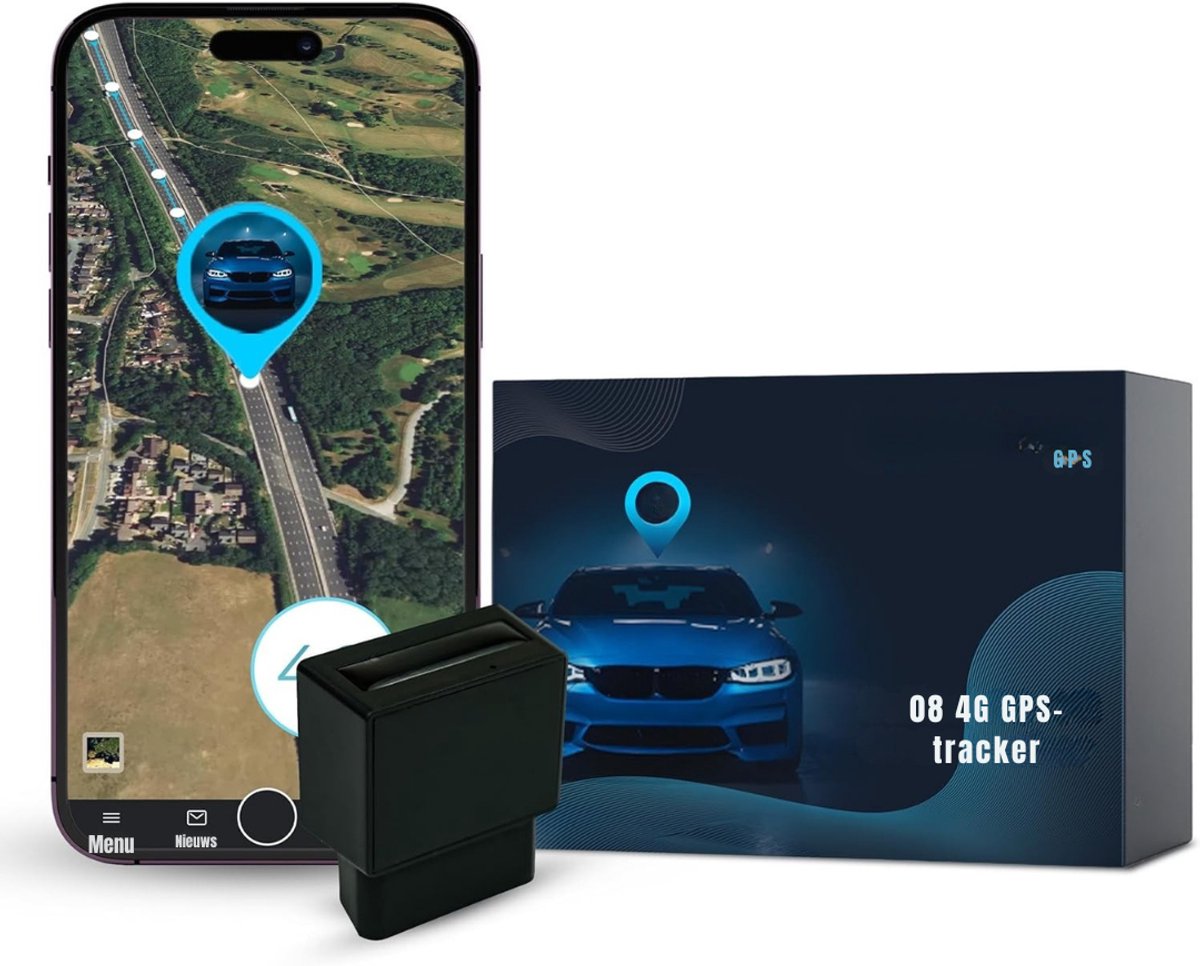 YOR® GPS Tracker auto - GPS Tracker - GPS Trackers - Zwart - 3cm x 3cm x 5cm; 30 g