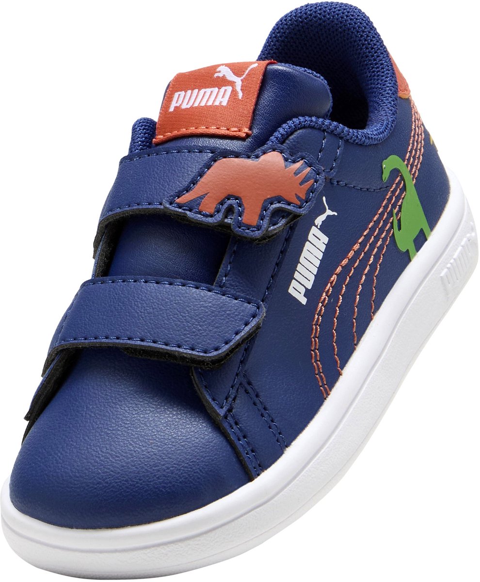Lage sneakers met klittenband: Smash Dino Groen