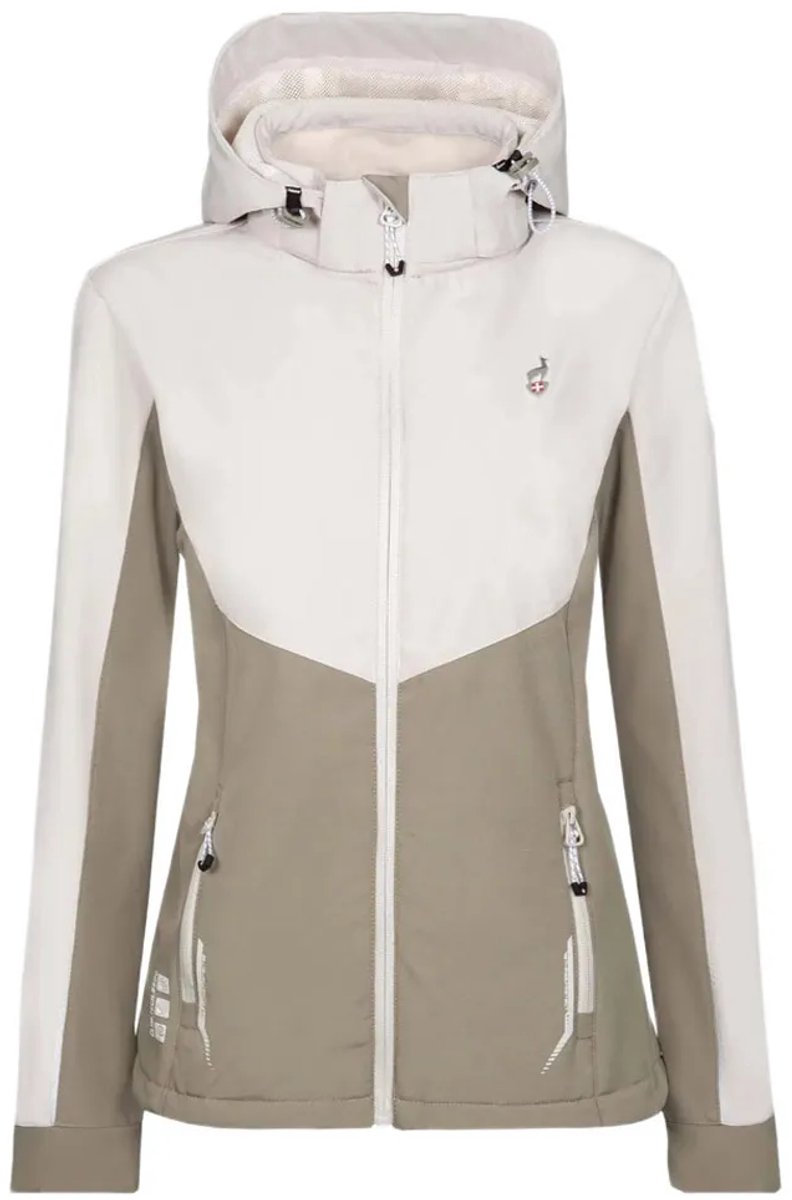 Aulp Tamia Softshelljack Beige 2XL Vrouw