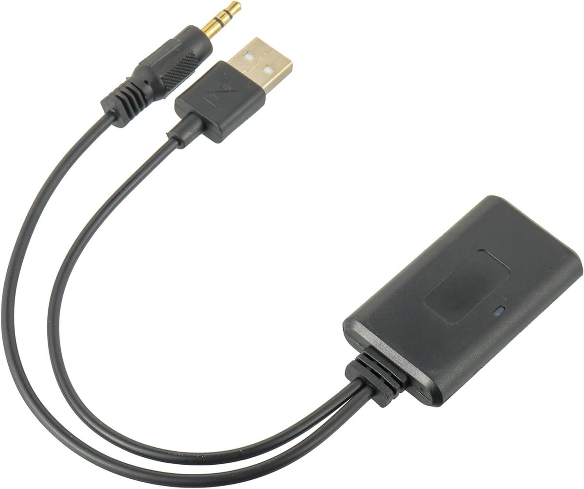 Draadloze Bluetooth AUX Adapter voor Auto en Thuis Stereo