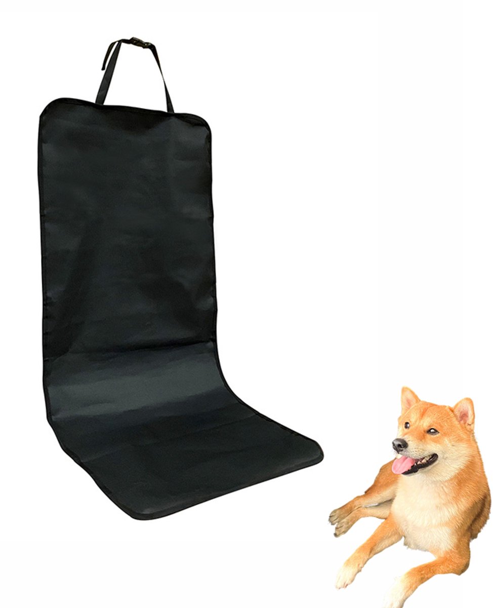 Waterdichte autostoelhoes voor huisdieren - antislip Oxford-stof - gemakkelijk schoon te maken reismat voor voor- en achterstoelen - verstelbare gesp - 106 x 49 cm