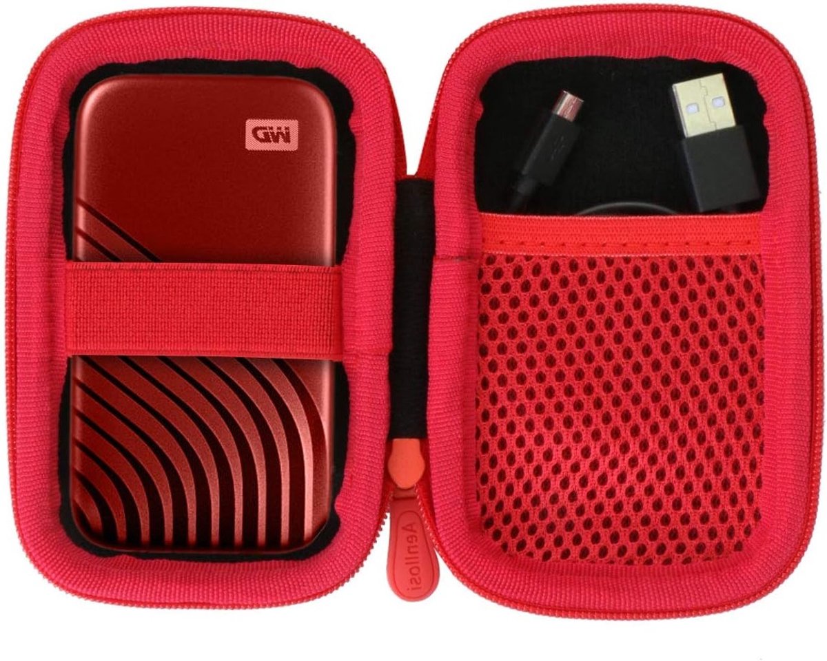 Duurzame Hard Case voor Portable SSD's - Bescherming, Opbergruimte en Stijlvol Ontwerp