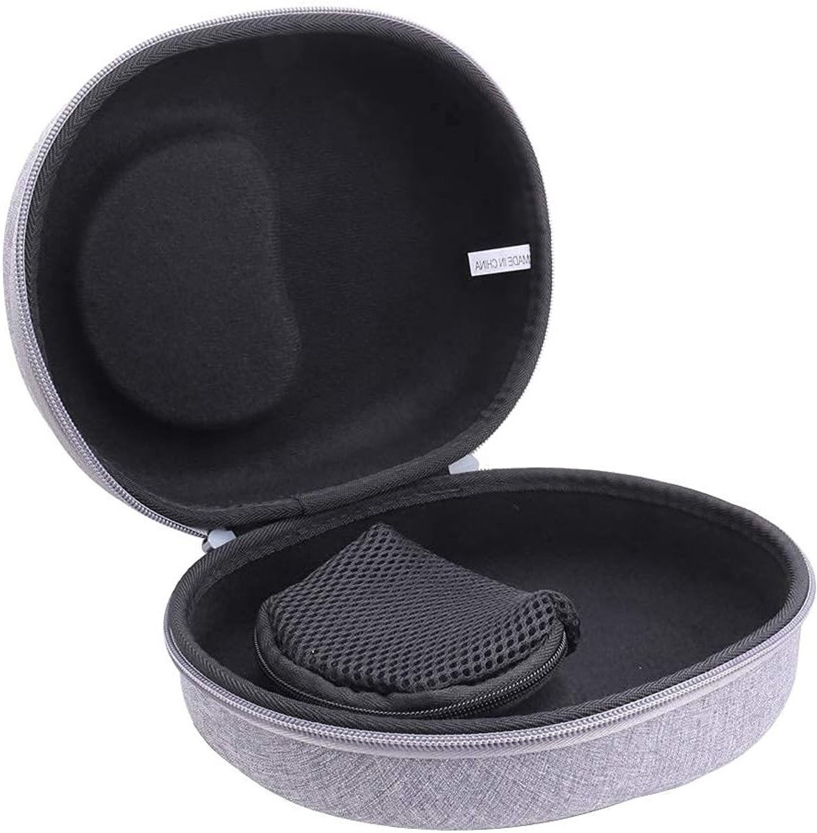 Duurzame Hard Case voor Over-Ear Studio Hoofdtelefoons, Geschikt voor DT 770/990 PRO, Bescherming en Opberging (Grijs)
