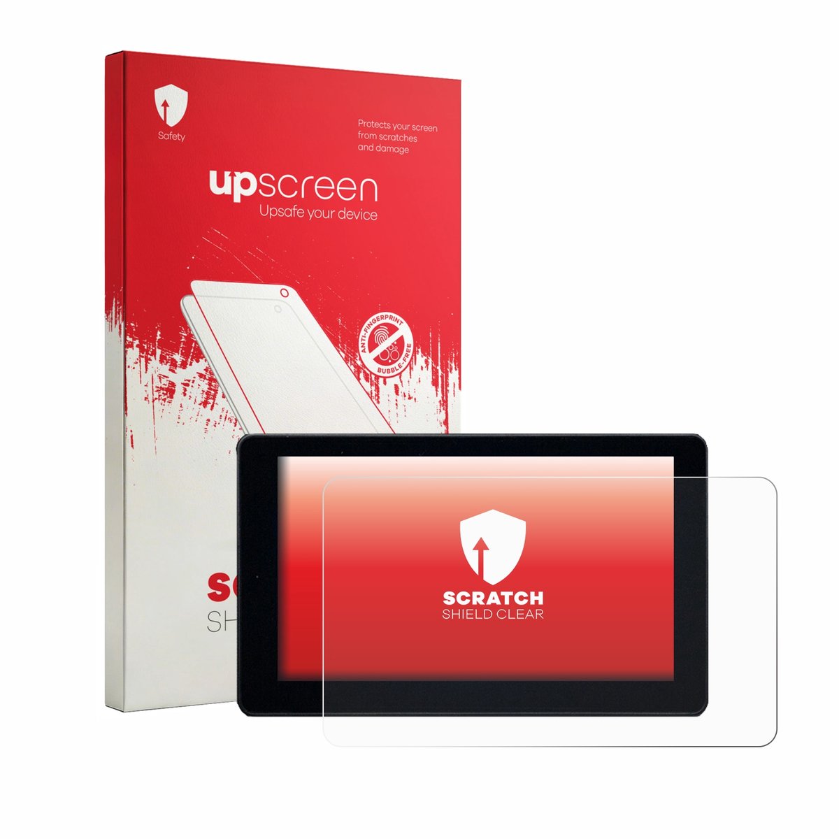 upscreen - Screenprotector voor Zontes 368G 2025 - Folie Beschermfolie transparant