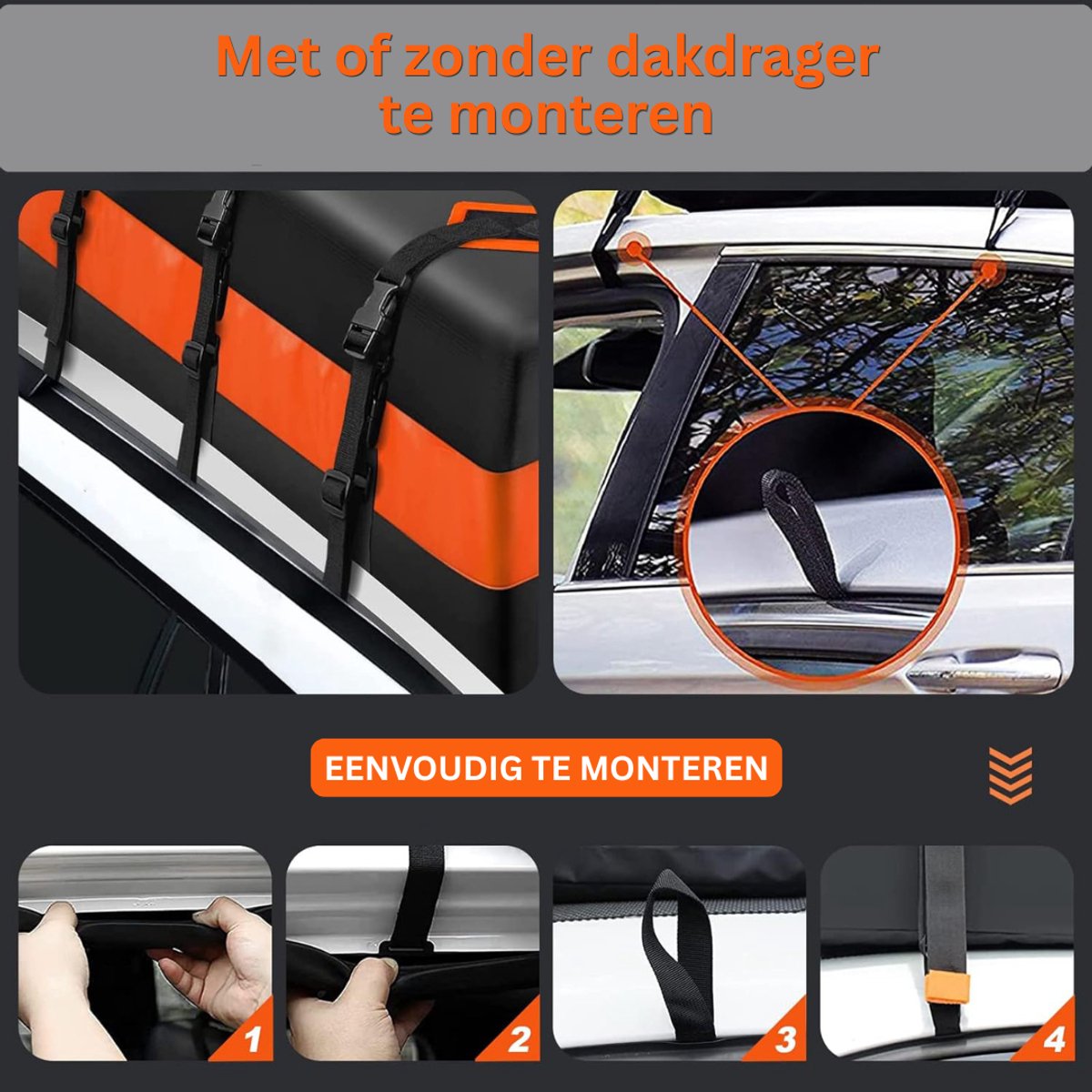 Dakkoffer – Dak Bagagebox – Daktas – foto 4
