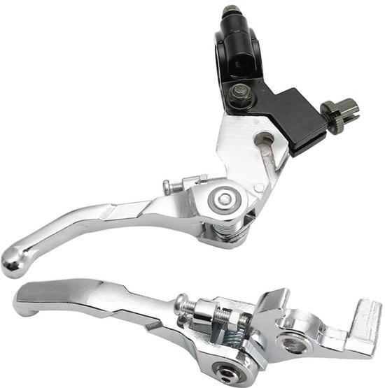 Allecto - Motorfiets Stuur - 7/8 Inch Rem- en Koppeling Levers - Aluminium - Modificatie Onderdelen - Geschikt voor Pitbike - Populaire Kleur