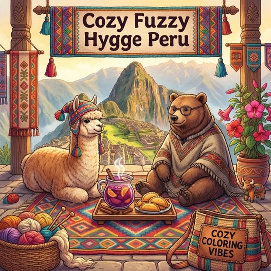 Cozy Fuzzy Hygge World Travel for Stress Relief- Cozy Fuzzy  ... - cover