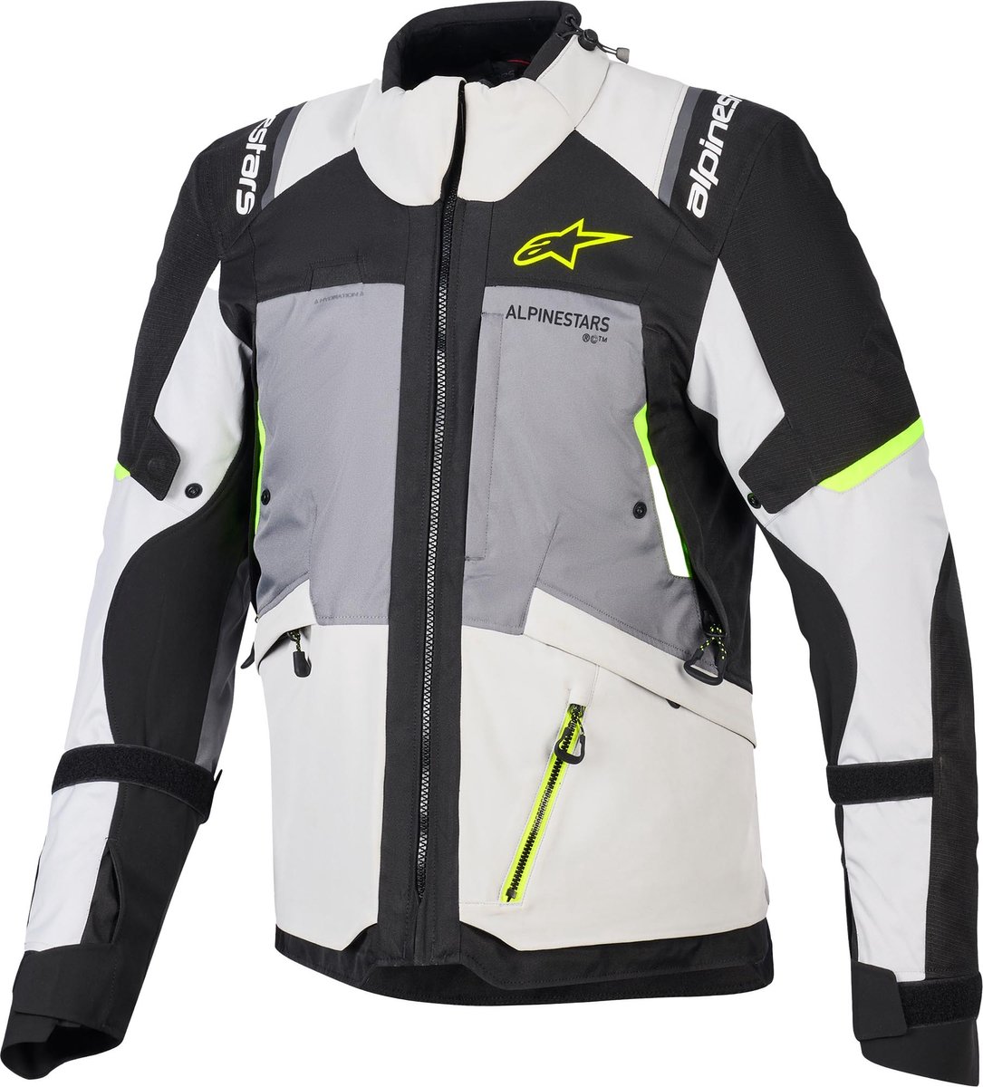 Alpinestars Andes V4 Drystar waterdichte motorfiets textieljas -