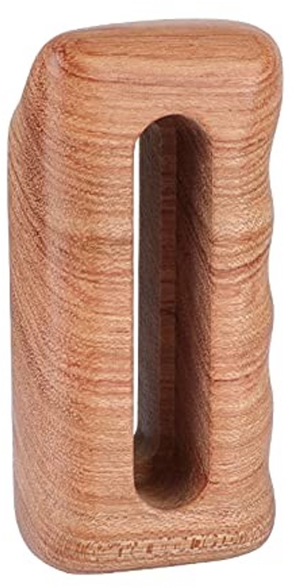 Allecto - Houten Handgreep - DSLR Camera Accessoire - 1/4 inch Bevestigingsgroef - Rechts - Handigheid voor Filmen - Geschikt voor Camera Cage Kit ...