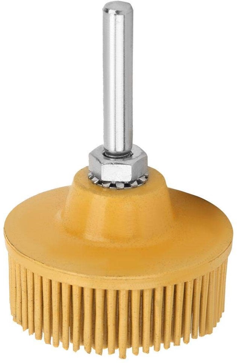 Allecto - Polijsten en Schoonmaken van Metaal - Brush Disc Grit 80 - Geschikt voor Professioneel Gebruik - Hoogwaardige Afwerking - Ideaal voor Met...