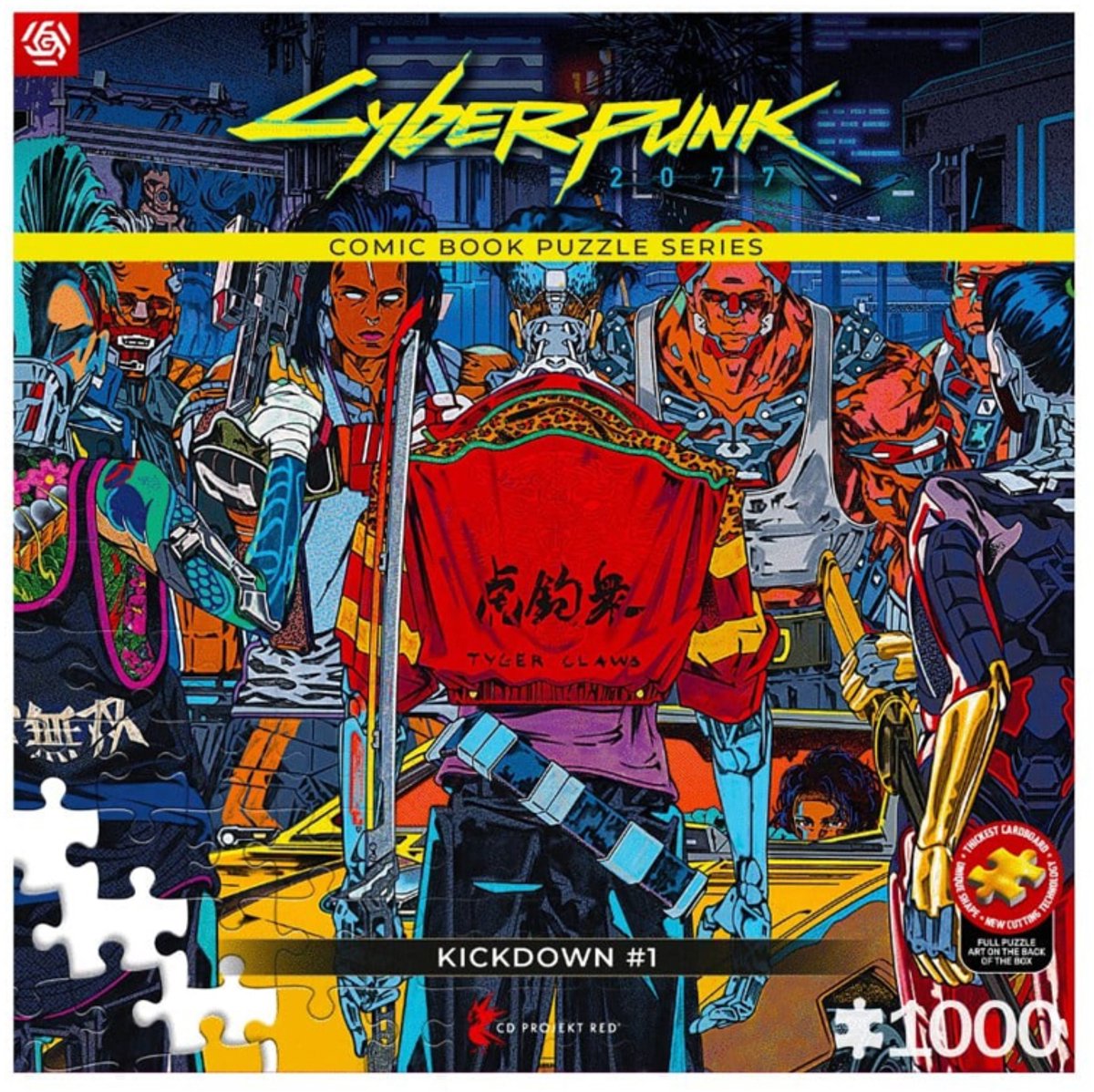 Cyberpunk 2077 Puzzle Kickdown (1000 pieces)