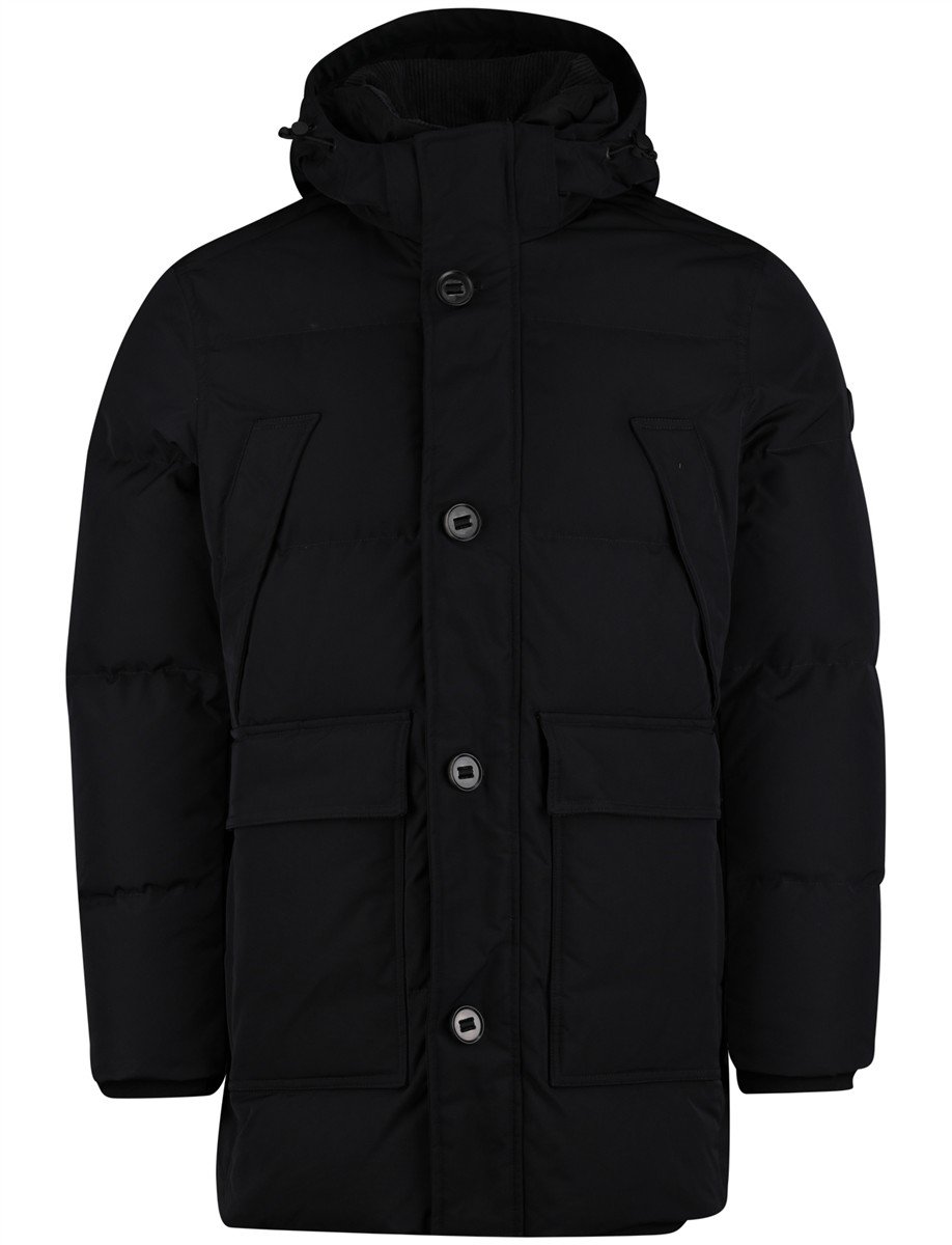 Reset winterjas donkerblauw