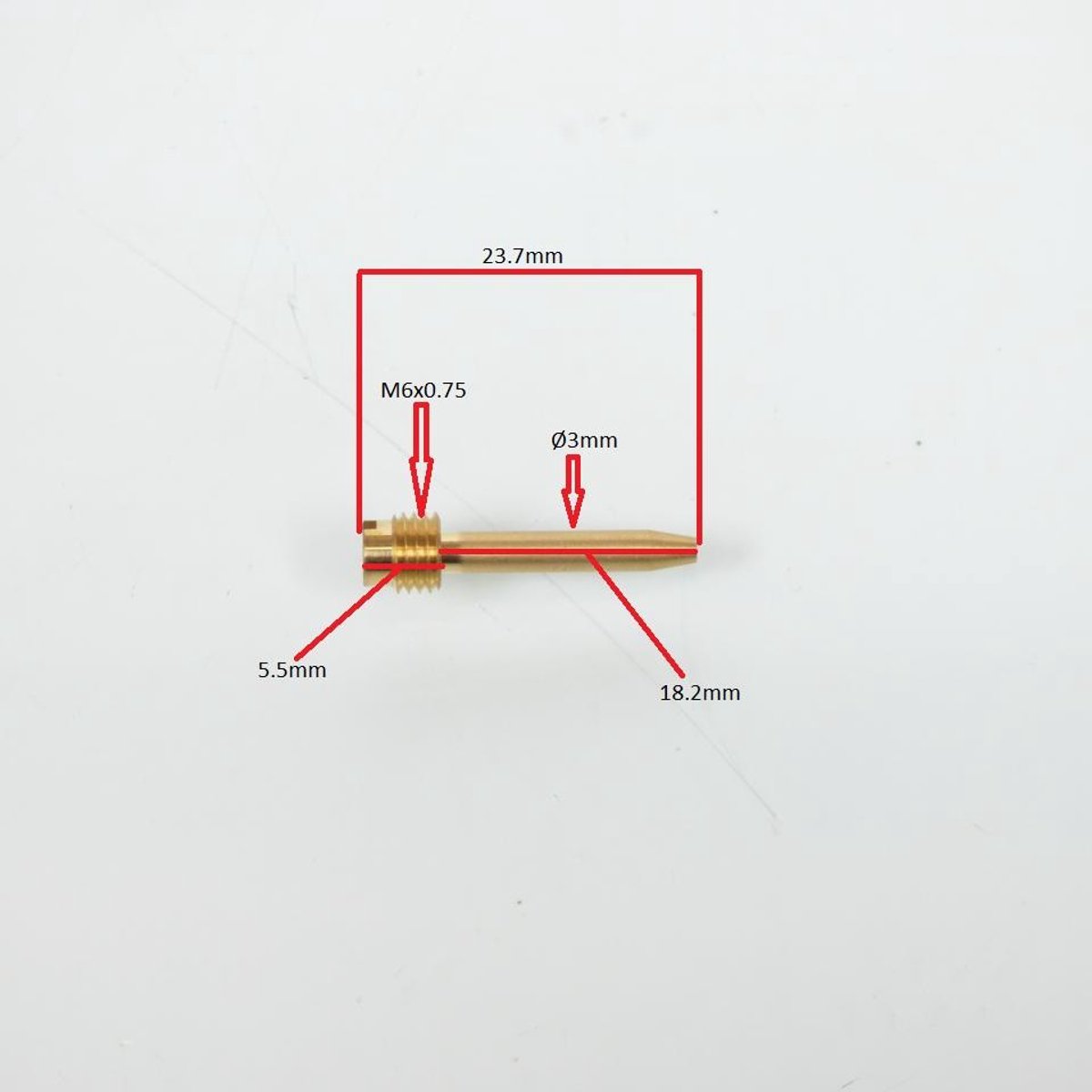 Vis de richesse Mikuni pour carburateur moto scooter quad Mikuni TMX27 Neuf