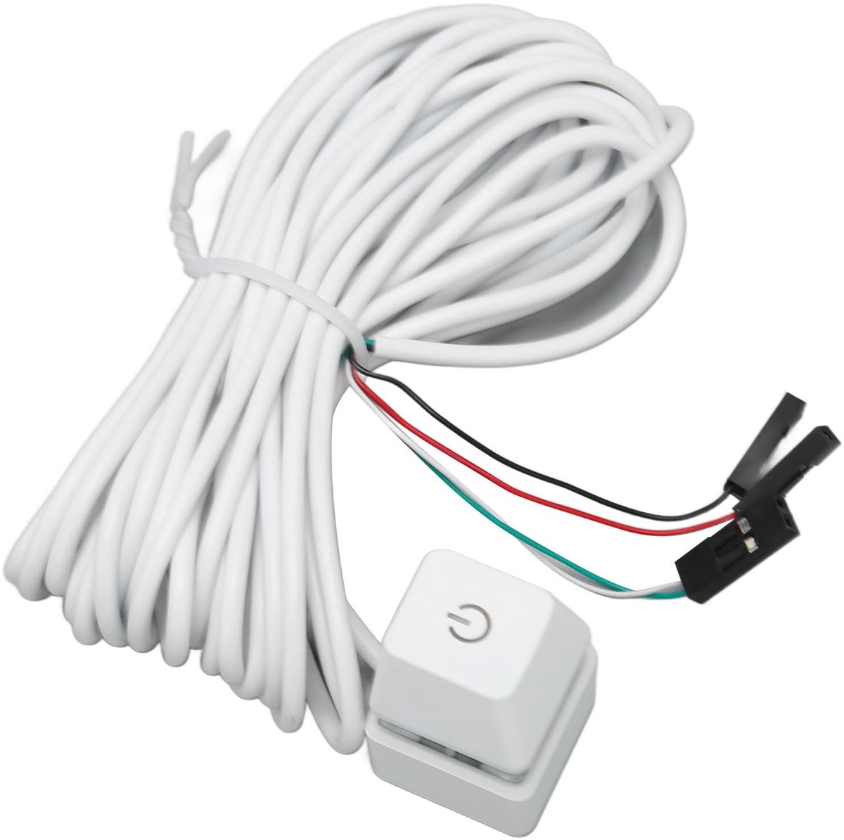 Allecto - Desktop Computer Schakelaar - Externe Afstandsbediening - Plug and Play - Duurzaam - Power On Off Switch - Geschikt voor Desktop PC - Blauw