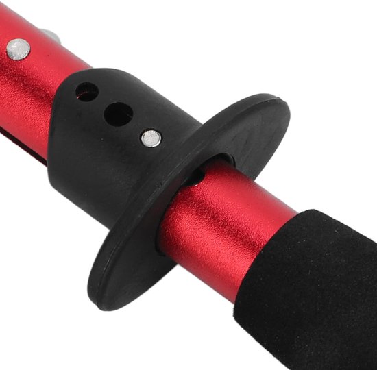 Allecto - Fish Lip Gripper - Vissen met één hand - Antioxidatie en corrosiebestendig - Rood - Fish grip holder - Ideaal voor buitenvissen - Roestvr... van Allecto — afbeelding 2