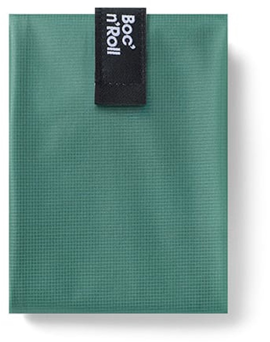 Boc’n’Roll Outdoor Deep Forest - Duurzame Lunchwrap voor Wandelen & Kamperen – Herbruikbare Broodzak – Compact & Lichtgewicht