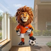 Raamstickers WK 2026 Herbruikbaar – Keeper – MEDIUM 30cm hoog