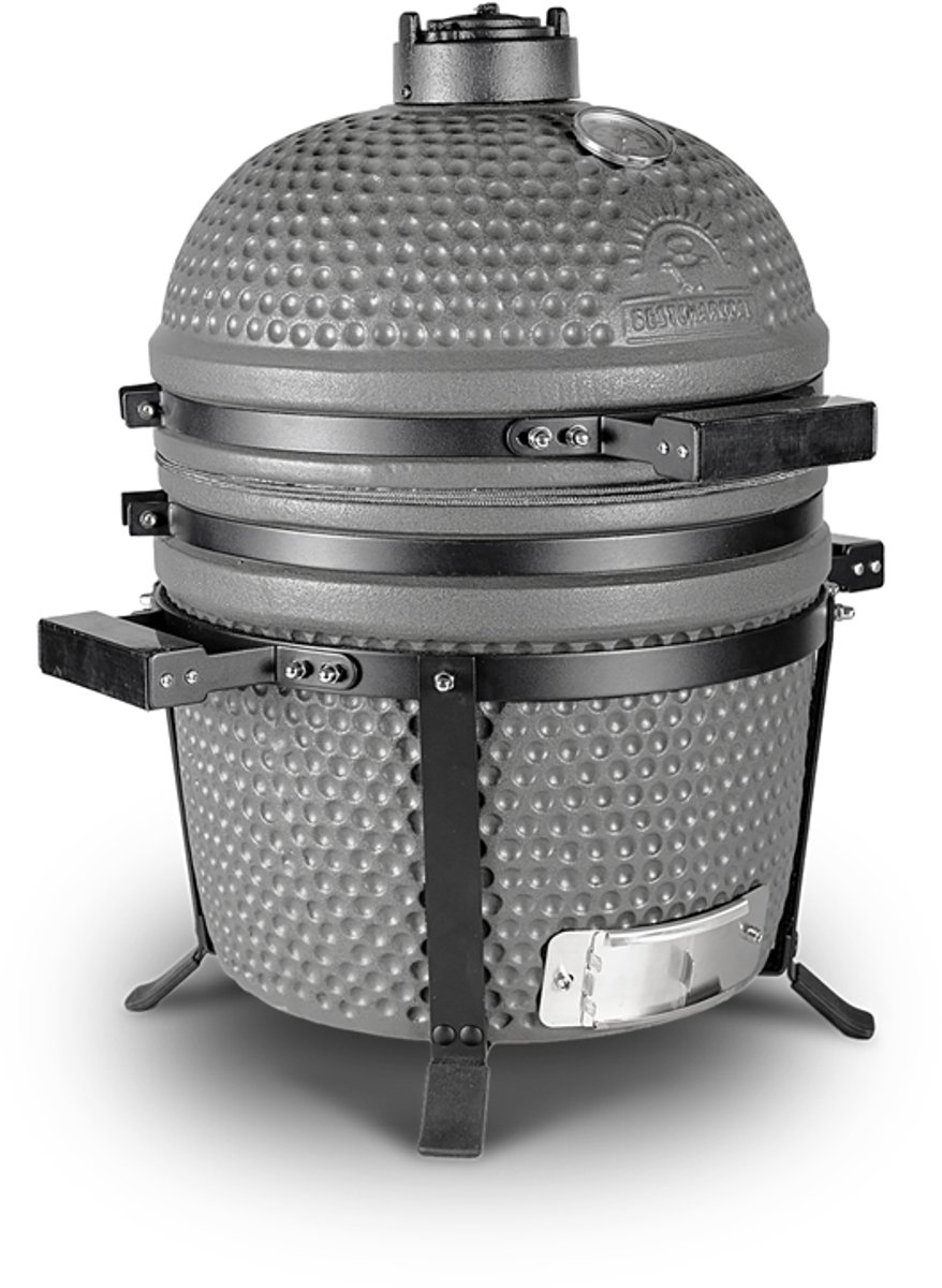 Bestcharcoal Kamado Compact met Onderstel – Keramische Houtskool BBQ Ø32 cm