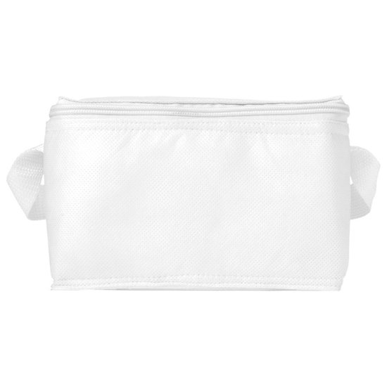 2x Witte mini koeltassen 20 cm voor 6/sixpack blikjes - 3,5 liter - Compacte koelbox/koeltas - Lunchtrommel/lunchtas - Kleine blikjeskoelers van SportX — afbeelding 5
