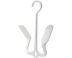 Slipperdroogrek Met Dubbele Haken - Afmeting 32x18x10.5 Cm - Stevig En Veilig Schoenendroger Voor Balkon - Thuis - Kamperen - Reizen - Hotel - Patio En Appartement - Meerdere Scenario's