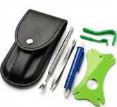 VENOMKILLER - Tekentang Set 6-in-1 - Voor Hond, Kat en Mens - RVS Tekentang, Tekenpincet en Tekenkaart