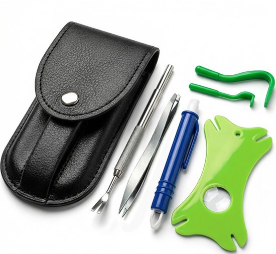 VENOMKILLER – complete tekentang set – met leren etui