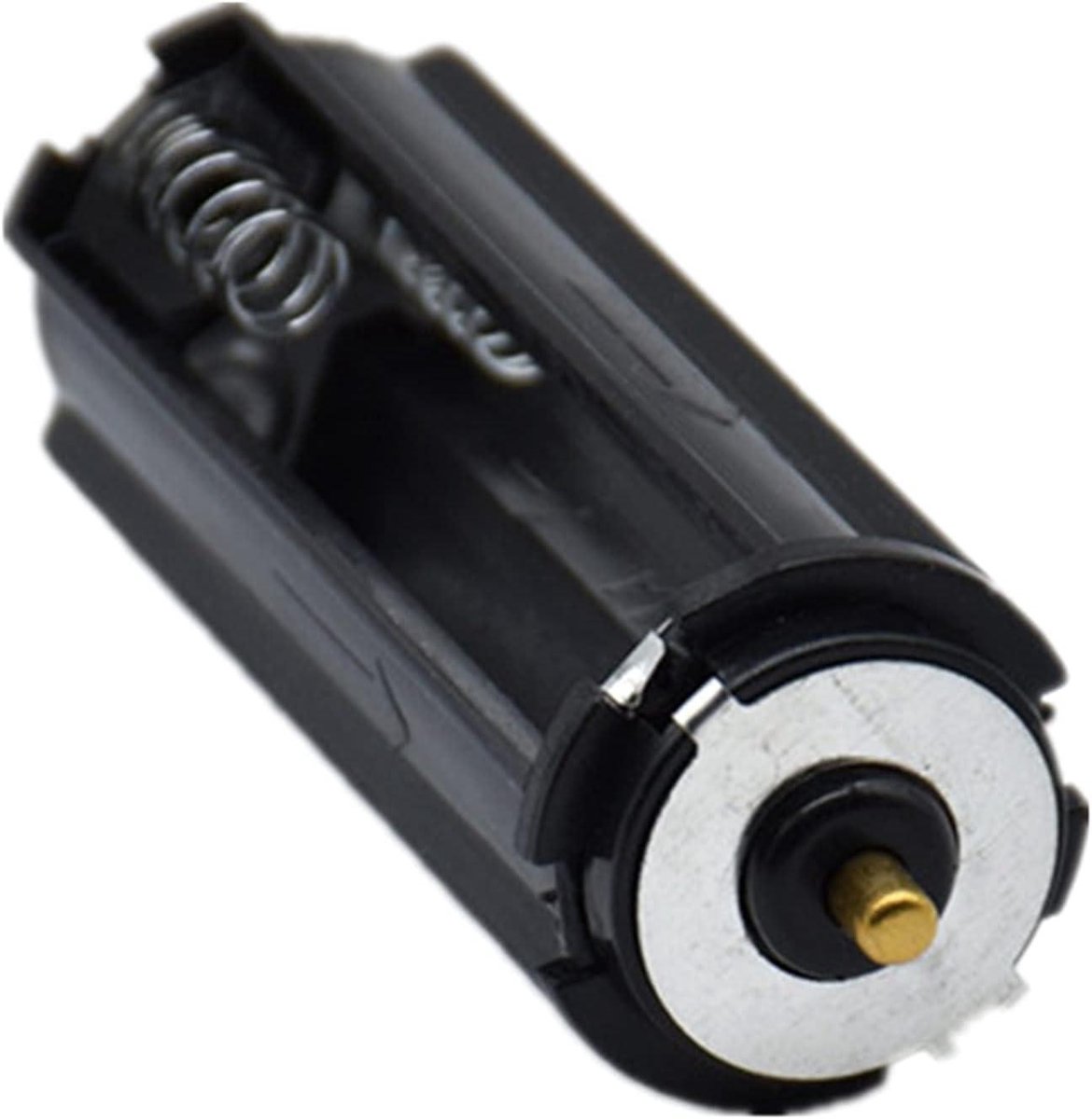 Batterijhouder - Adapter Box - Apparaten Voeden - Buigbare Metalen Kolom - AAA Formaat - Zwart