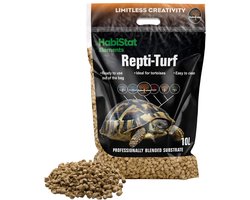 HabiStat Repti-Turf terrarium bodembedekking | 10 liter natuurlijk gras-substraat