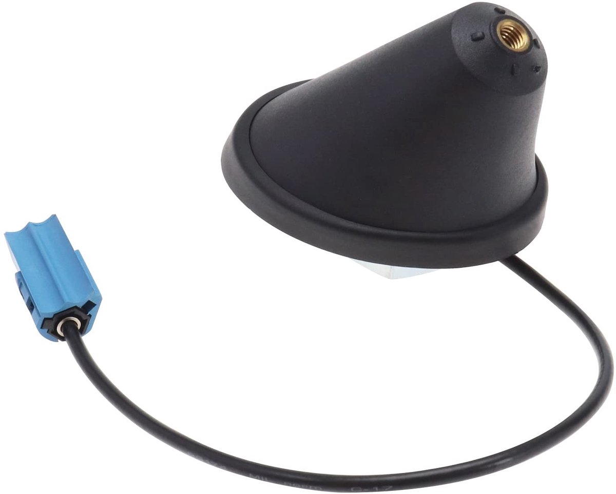 ONF3 - Auto Antenne - AM/FM Antenne - Zwart - Versterking 15 dBb - Geschikt voor Opel Astra G/H Corsa Meriva Vectra Zafira