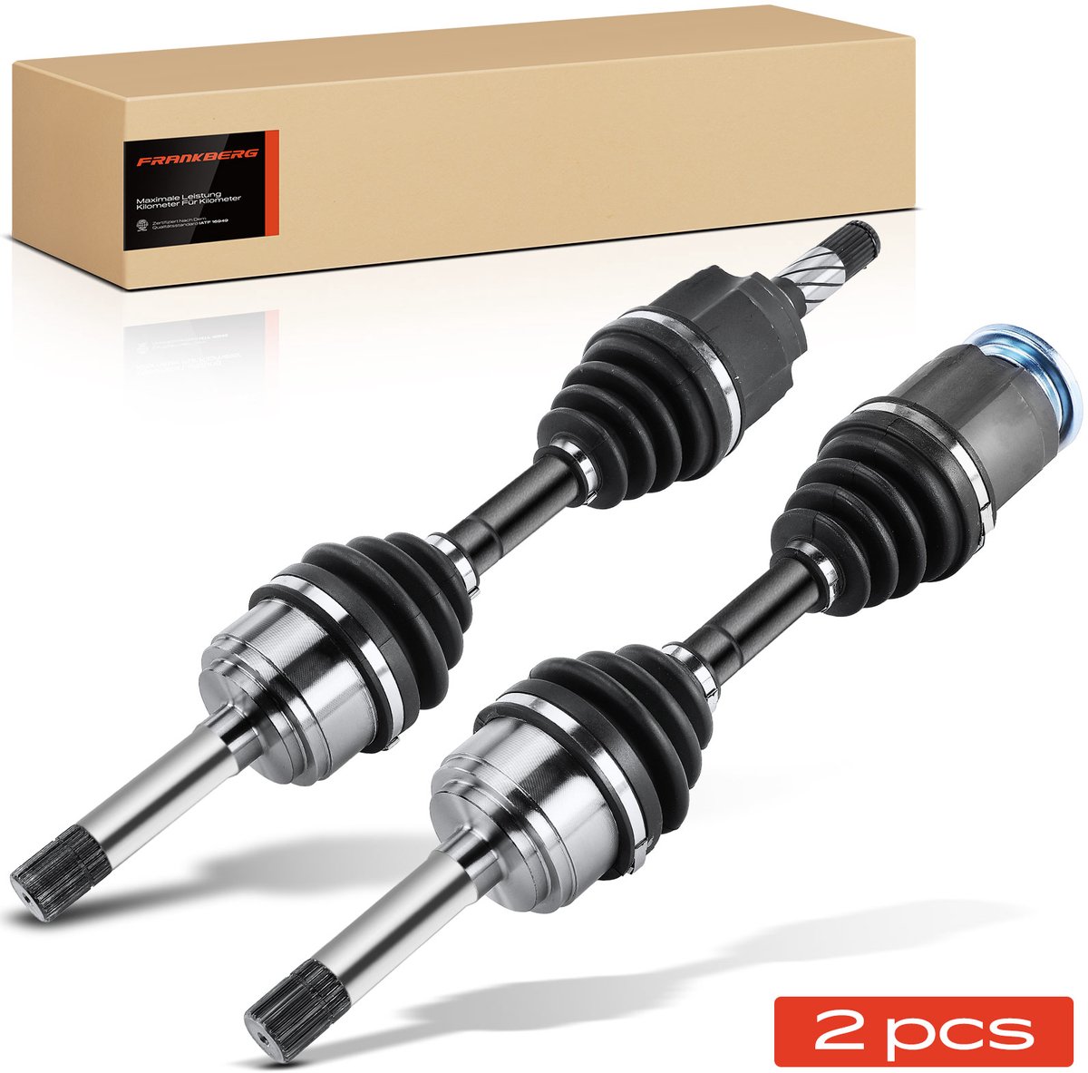 Frankberg 2x Aandrijfas Vooras voor KIA Sportage SUV K00
