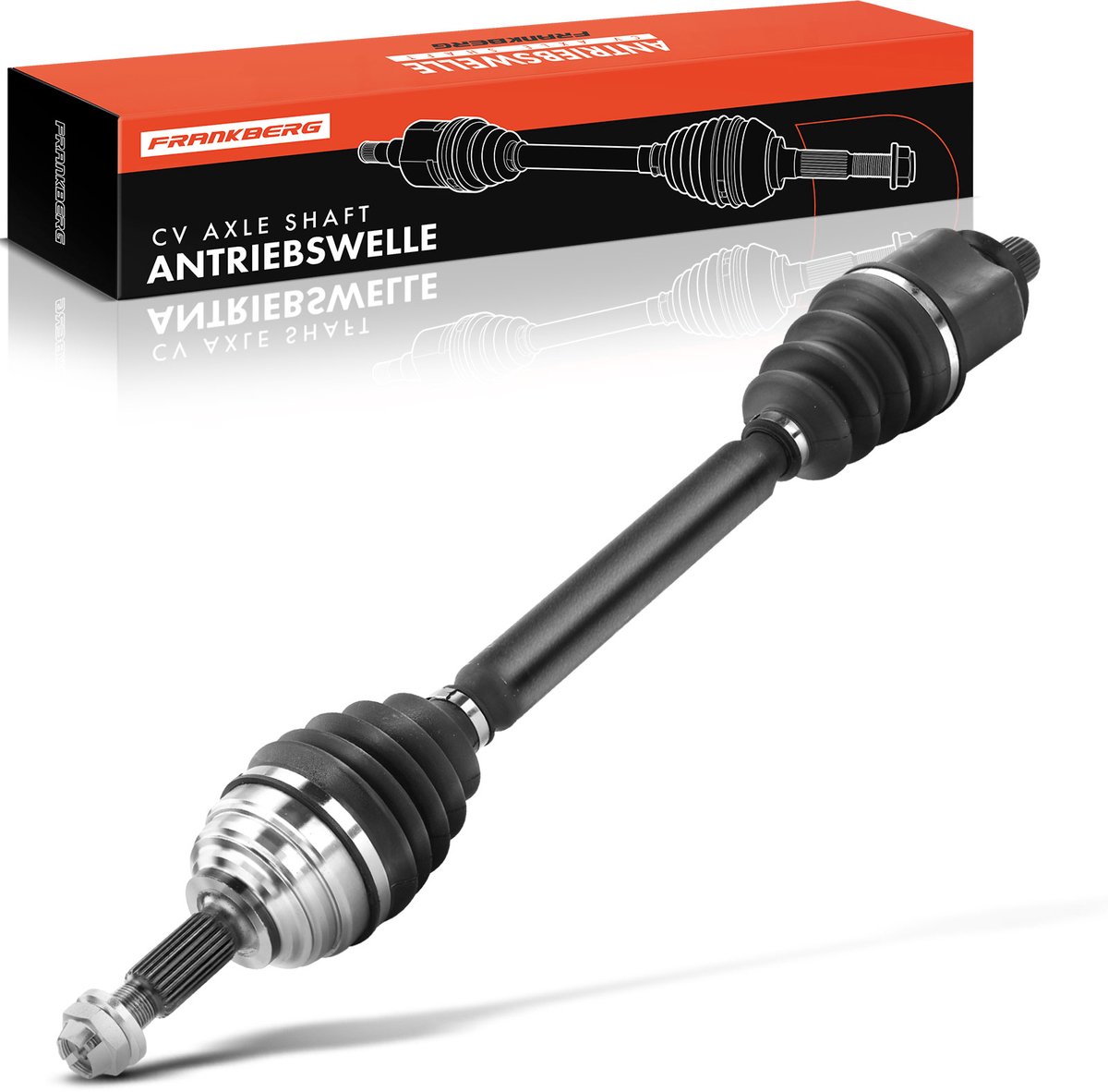 Frankberg 1x aandrijfas vooras links voor Renault Megane II Peugeot