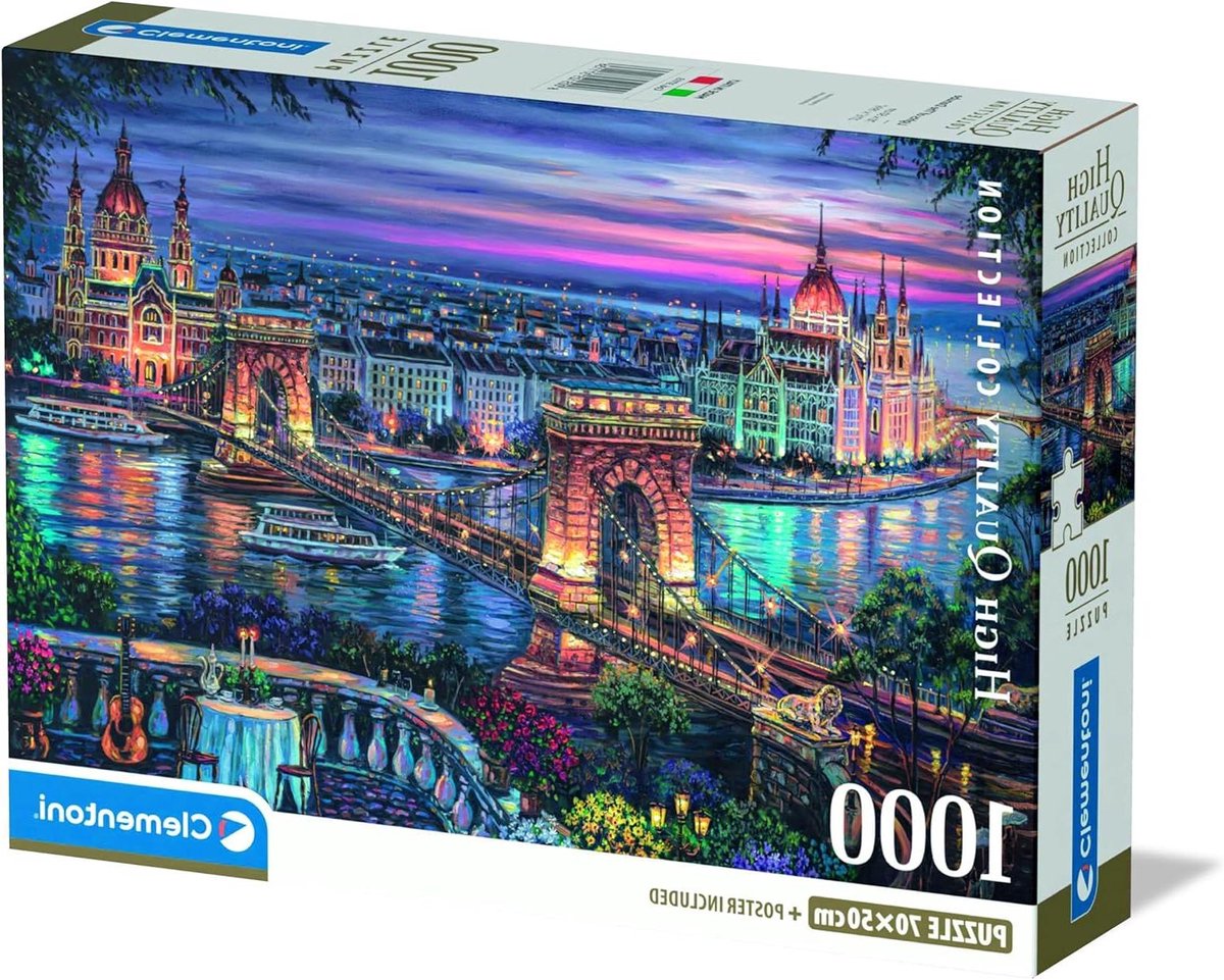 Legpuzzel - Volwassen Puzzel - Ontspannen Tijdverdrijf - Gerecyclede Materialen - 1000 Stukjes - Kleurrijk