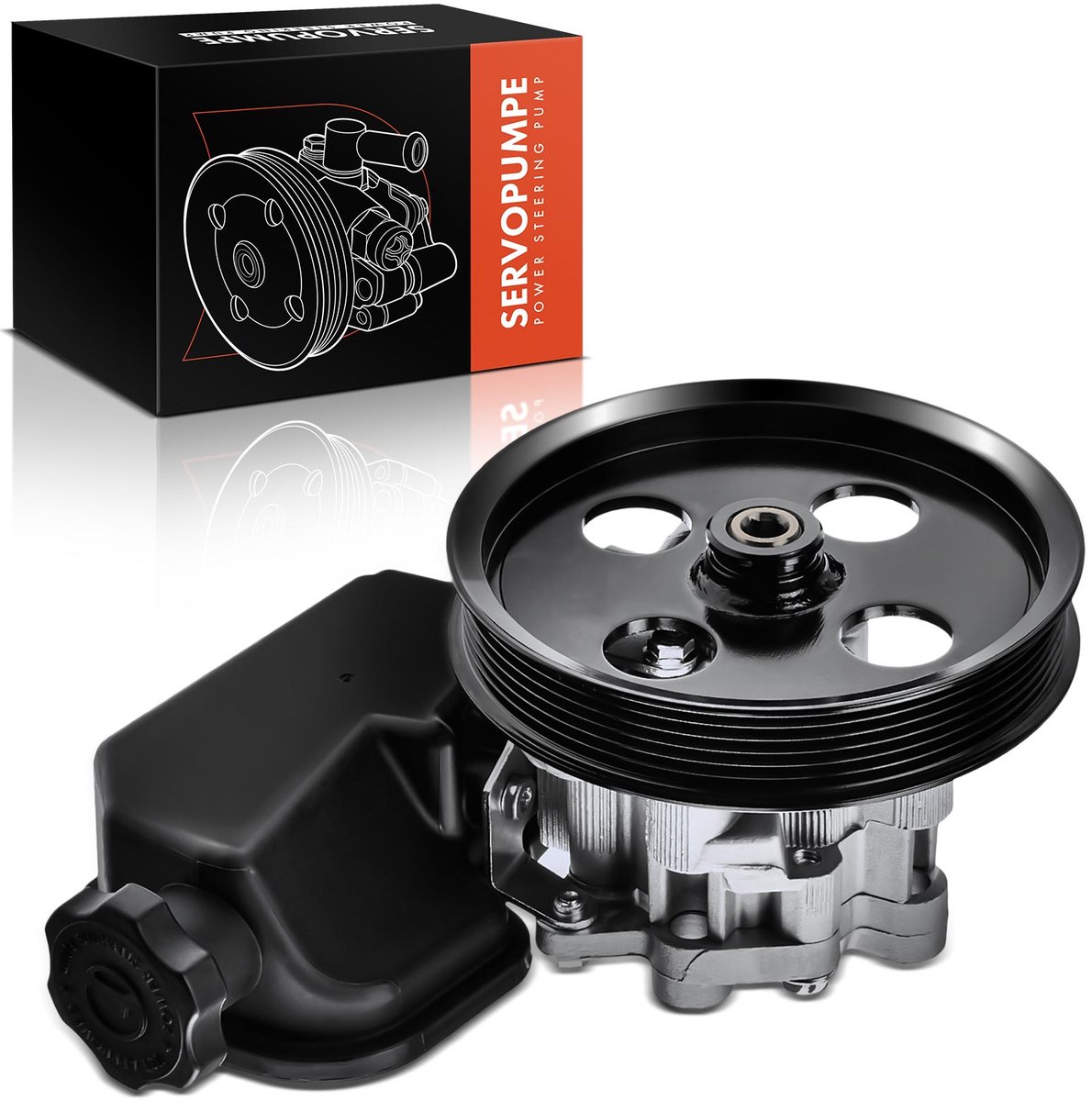 Frankberg 1x stuurbekrachtigingspomp hydraulisch voor Jeep