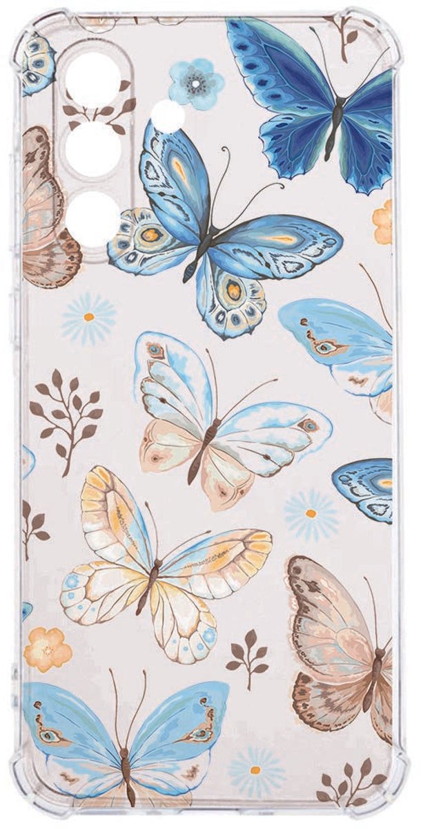 TPU Back Cover Samsung Galaxy A26 Vlinder Schokbestendig