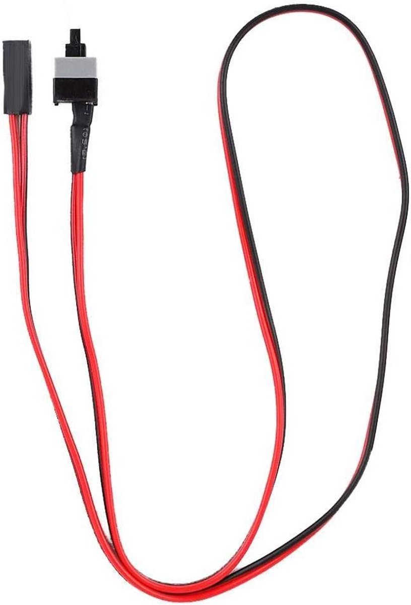 Pc Startschakelaar - Moederbord Knop - Desktop Reparatie - Plug En Play - 50cm Kabel - Zwart