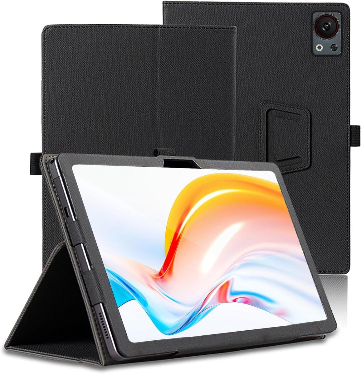 Tablethoes - Beschermhoes - Tablet Beschermen - Verstelbare standaard - 11 inch - Zwart