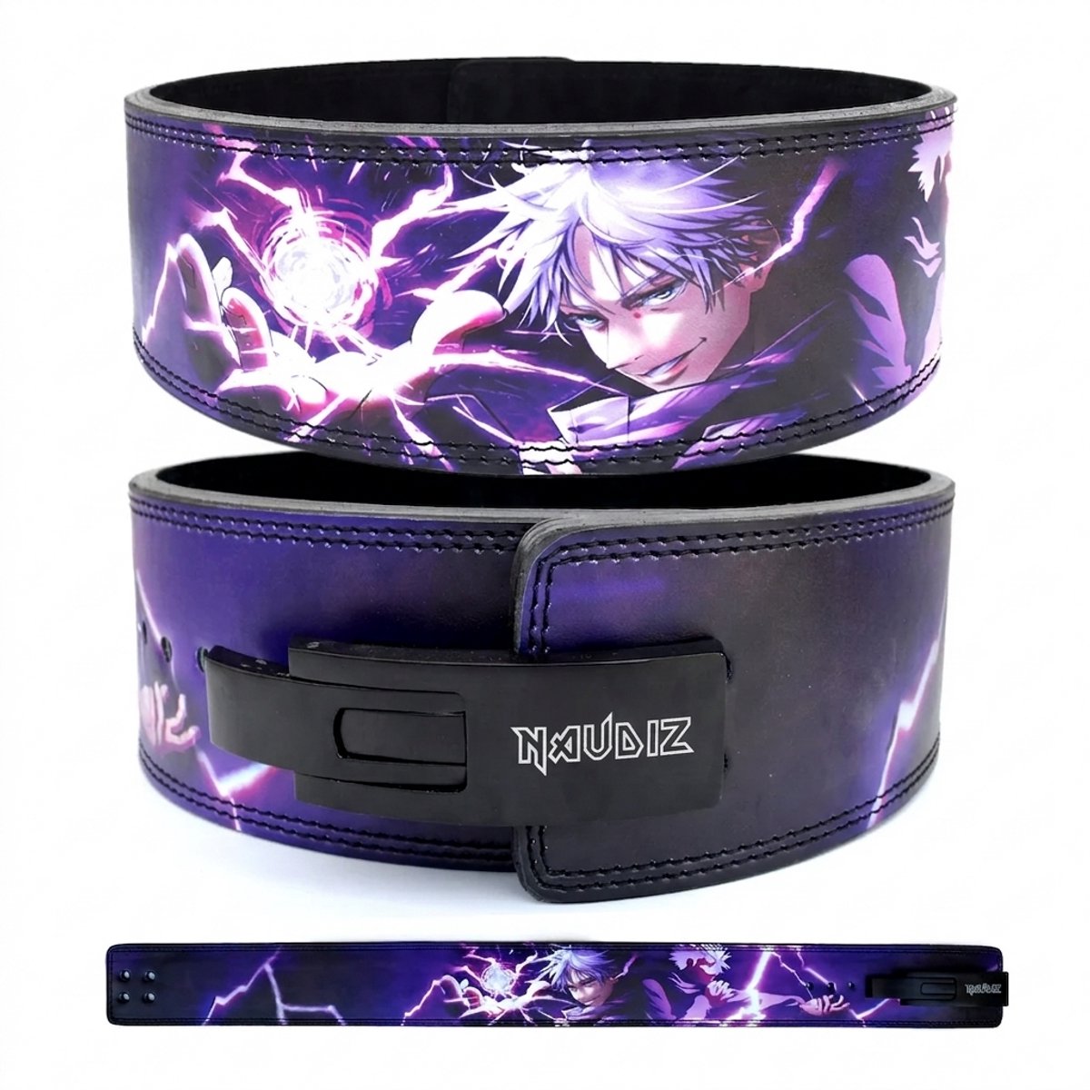 Naudiz Limitless Lever Belt 10MM – Gojo Anime Gewichthefriem – Powerlifting Riem