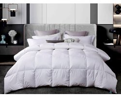 Luxe Dons Dekbed - Zacht Dekbed - Comfortabel Slapen - Lichtgewicht Warmte - 200x220 cm - Wit