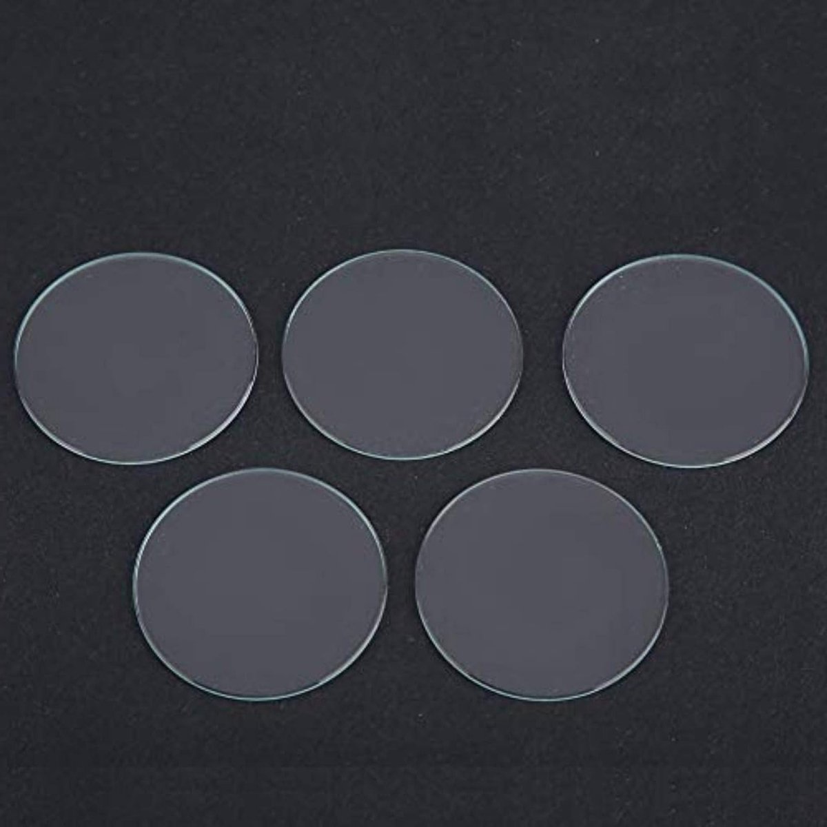 Ronde platte horlogeglas vervangingsonderdelen 37/38/39MM voor horlogemakers, 5 stuks, reparatie accessoires