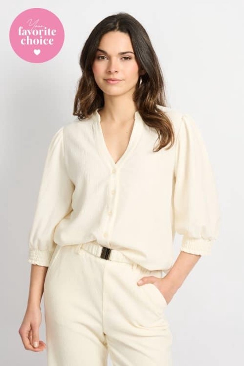 Laila blouse - cream - S
