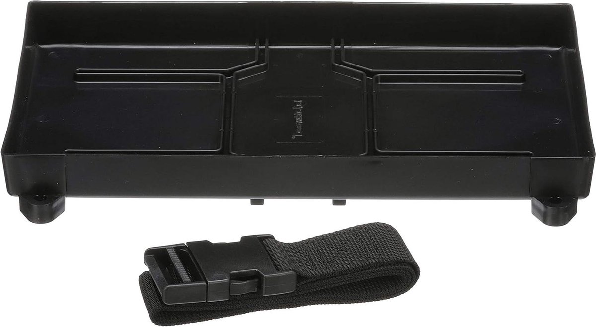 Batterijlade met riem - Accubak houder - Veilige Accu Opslag - Compact Ontwerp - Tot 10.5 Inch - Niet gespecificeerd