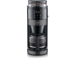 Severin KA 4830 Koffiezetapparaat met Molen – Perfect Grind – 1,25 L – Glazen Kan