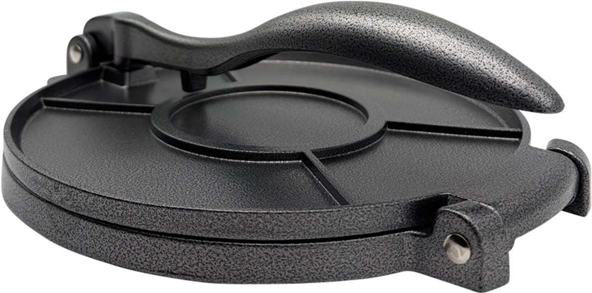 Purepeak Tortillapers Ø 20 cm - Tortilla Press - Roti Maker - Tortilla Pan - Gietijzer