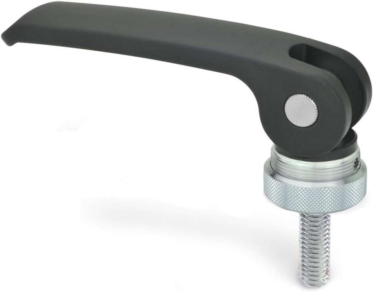Excentrische spanner - Snelspanner hendel - Snel klemmen - Zonder koppel - 82 mm greep - Zwart